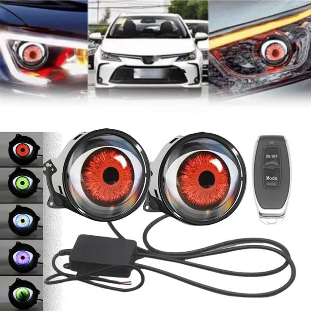 Devil Eye LED-koplamp, dynamis - Universal Motorcycle Led Headlight Projector recensie en prijs
