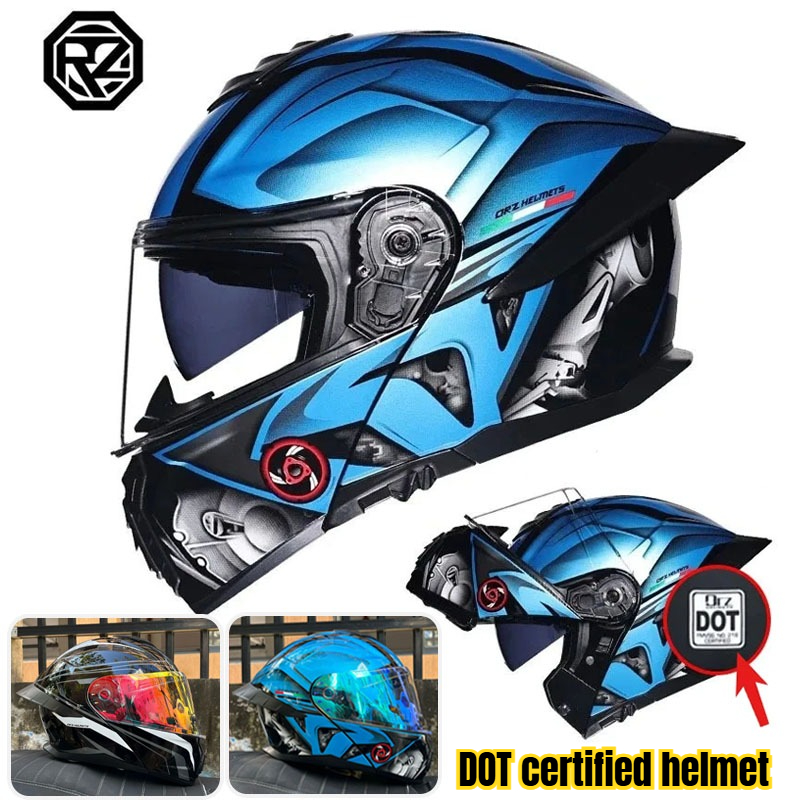 DOT-gecertificeerde motorhelm  - Full Face Motorcycle Helmet With Bluetooth recensie en prijs
